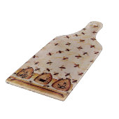 ハニービーハイブ中世の養蜂家 カッティングボード (角)