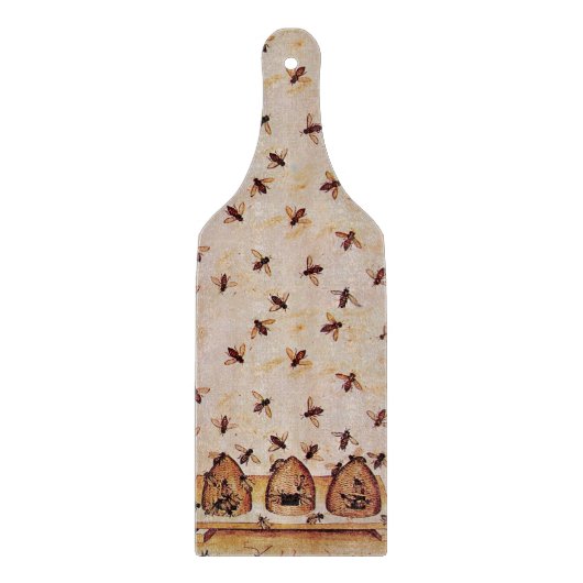 ハニービーハイブ中世の養蜂家 カッティングボード (正面)