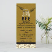 ハニービーハイブ婚約パーティイベントチケット 招待状 (スタンド正面)