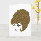 ハニービーハイブ挨拶カード カード (黄色い花)