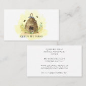 ハニービーハイブ養蜂製品ビジネスカード 名刺 (正面/裏面)
