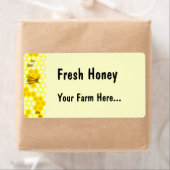 ハニービーハニカムカスタムラベル又は住所 シール (インサイチュ)