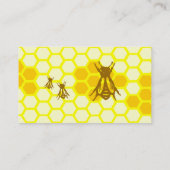 ハニービーハニカムカスタム名刺 名刺 (裏面)