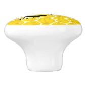 ハニービーハニカムキャビネットのノブ セラミックノブ (側面)