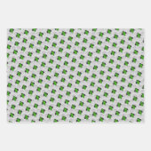 ハニービーハニカムラッピング紙セット3 ラッピングペーパーシート (正面3)