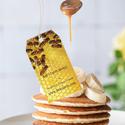 ハニービーハニーセラービーキーパーアピアリストカスタム ギフトタグ