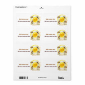 ハニービーハニーセラービーキーパーアピアリスト ラベル (フルシート)