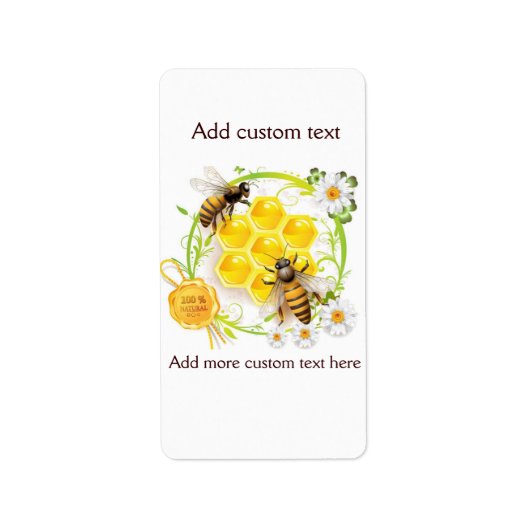 ハニービーハニーセラービーキーパーアピアリスト ラベル (正面)