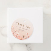 ハニービーバビシャワーサンキューラベル フェイバータグ (インサイチュ)