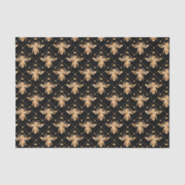 ハニービーパターンアンティーク 薄葉紙