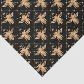 ハニービーパターンアンティーク 薄葉紙 (詳細)