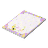 ハニービーパープル ノートパッド (回転)