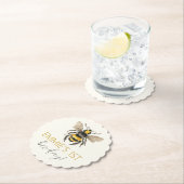 ハニービーファースト誕生日コースター ペーパーコースター (インサイチュ)