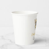 ハニービーファースト誕生日紙カップ 紙コップ (右)