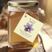 ハニービーファームイエローラベンダー フェイバータグ