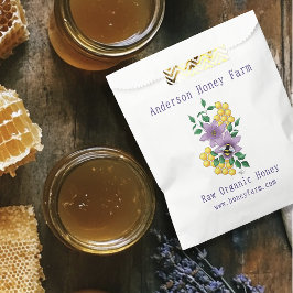 ハニービーファームイエローラベンダー フェイバーバッグ