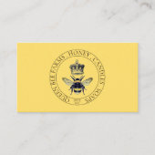 ハニービーファームロゴ養蜂家 名刺 (正面)