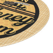 ハニービーファーム名パーソナライズされたスイートビーハイブ カッティングボード (角)