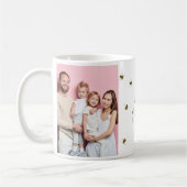 ハニービーフォトコラージュ コーヒーマグカップ (左)