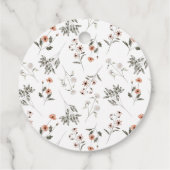 ハニービーフローラベビーシャワー フェイバータグ (裏面)