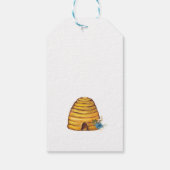 ハニービーブライダルシャワープレゼントラベル ギフトタグ (裏面)