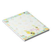 ハニービーブルー ノートパッド (アングル)