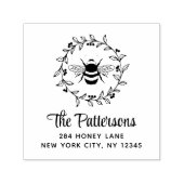 ハニービープロフェッショナルパーソナル差出人住所 セルフインキングスタンプ (デザイン)