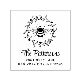 ハニービープロフェッショナルパーソナル差出人住所 セルフインキングスタンプ