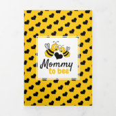 ハニービーベイビーシャワースイート 三つ折り招待状 (カバー)