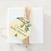 ハニービーベビーシャワーメッセージカード フェイバータグ (インサイチュ)