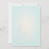 ハニービーベビーシャワー招待状 招待状 (裏面)