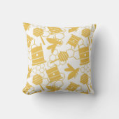 ハニービーベビーブランケット装飾用クッション クッション (正面)