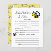 ハニービーホワイトベビーの予測とアドバイス (正面/裏面)