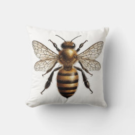 ハニービーボタニカル自然インスパイアアート クッション