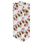 ハニービーマイニングハニービーバレンタイン ワインギフトバッグ (裏面アングル)