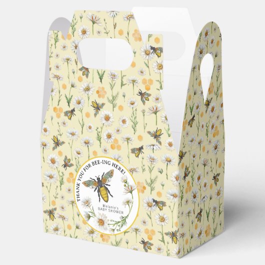 ハニービーママへビー赤ちゃんシャワーお気に入りボックス | B フェイバーボックス (オープン)