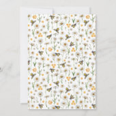 ハニービーマママハビーベビーシャワー招待状 招待状 (裏面)