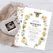 ハニービーモンミートビーベイビーシャワー招待状 | ウィー 招待状