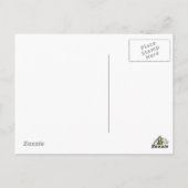 ハニービーモーニンググローリーフラワーサンキュー ポストカード (裏面)