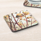 ハニービーヴィンテージイラストレーションコースター コースター (左側)