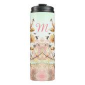 ハニービーヴィンテージイラストレーション タンブラー (正面)