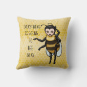 ハニービー一息&ジャストビー クッション (裏面)