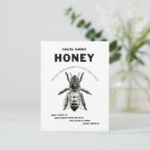 ハニービー広告ヴィンテージ ポストカード (スタンド正面)