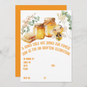 ハニービー招待状 招待状 (正面/裏面)