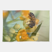 ハニービー春キッチンタオル キッチンタオル (横)