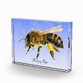 ハニービー水の色絵画のフォトブロック フォトブロック (右)