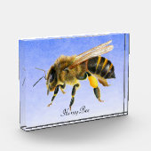 ハニービー水の色絵画のフォトブロック フォトブロック (左)