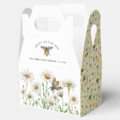 ハニービー甘い缶詰の赤ちゃんシャワーお願い フェイバーボックス (オープン)