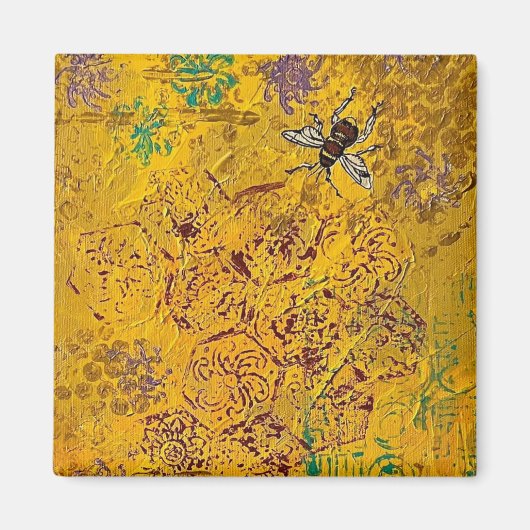 ハニービー磁石 マグネット (正面)