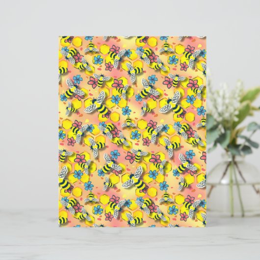 ハニービー紙 (スタンド正面)